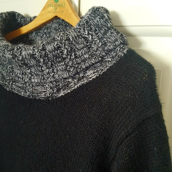 Rochelle California Cowl Neck Wool Blend Sweater - Picture 2 of 7
